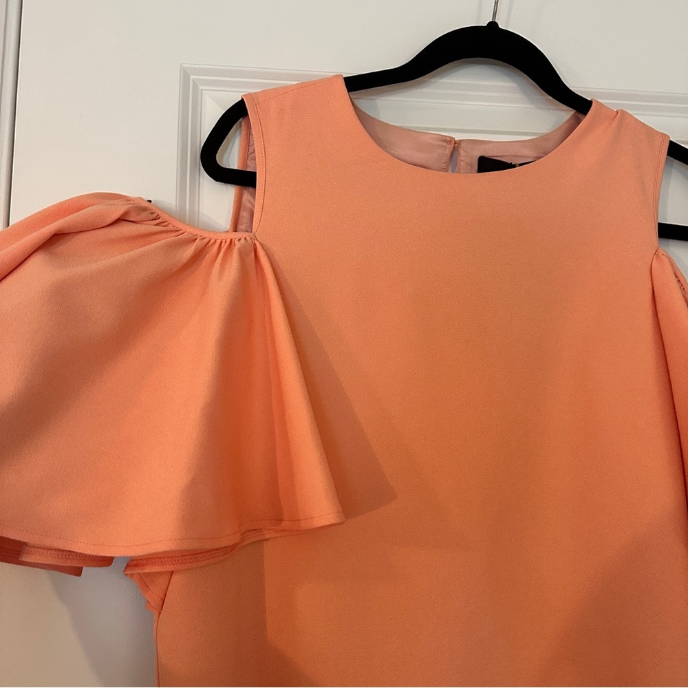 Blaque Label Cold Shoulder Ruffle Dress - Picture 6 of 6